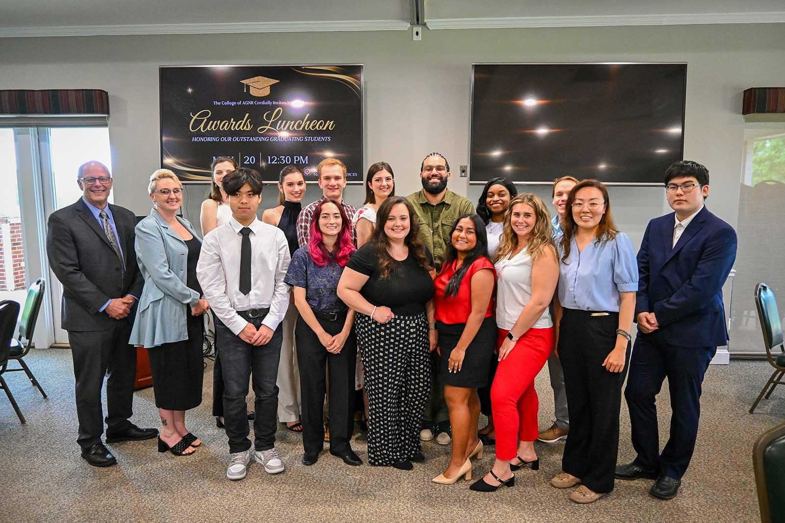 AGNR college student luncheon